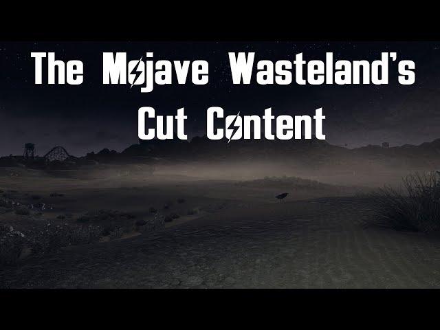 The Mojave Wasteland's Cut Content & Design