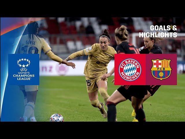 STUNNING VICTORY | Bayern Munich vs. Barcelona Highlights (UEFA Women's Champions League 2022-23)