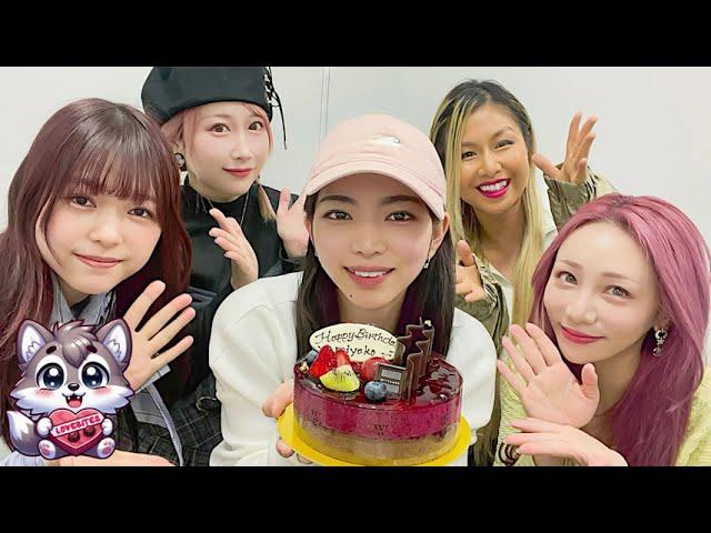 Lovebites Miyako Happy Birthday with Asami,Haruna,Fami and Midori ️
