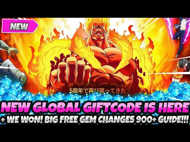 *RUN! NEW GLOBAL GIFT CODE IS HERE!* HUGE FREE GEM CHANGES!  GEM GUIDE! How To Get 900+ For ESCANOR