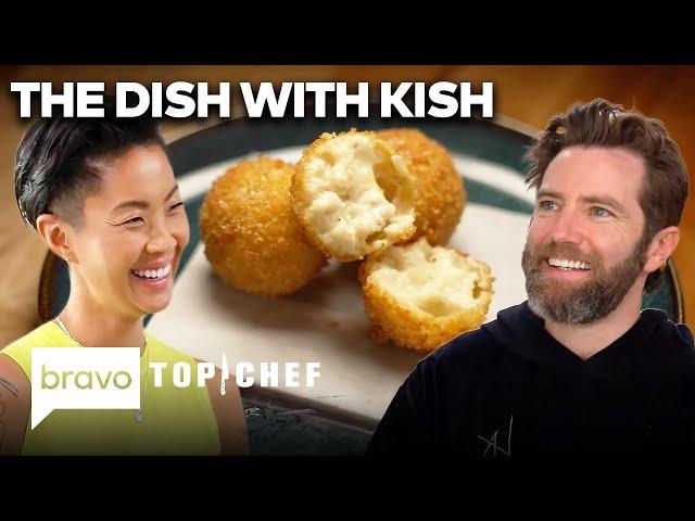 Marcel & Kristen Put A Twist On The Cheese Croquette | Top Chef: The Dish With Kish (S21 E3) | Bravo