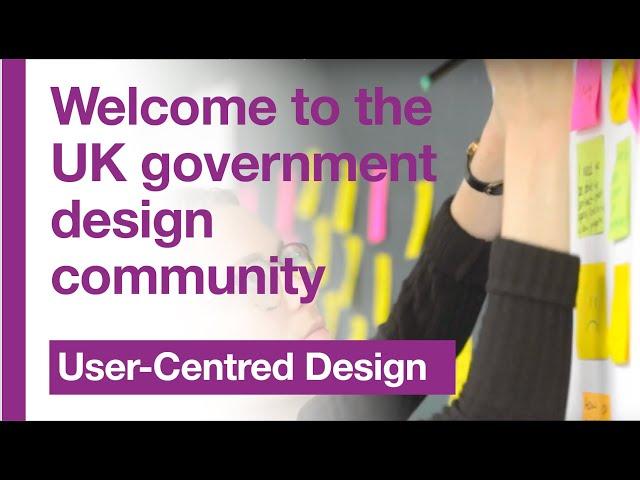 Welcome to the UK government design community