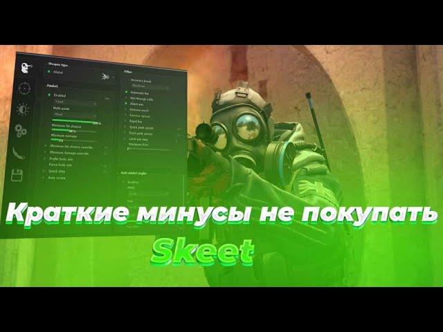 КРАТКИЕ МИНУСЫ НЕ ПОКУПАТЬ SKEET //Cs2//hvh