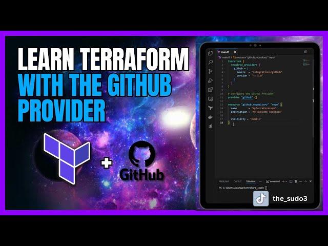 Learn Terraform Using the GitHub Provider