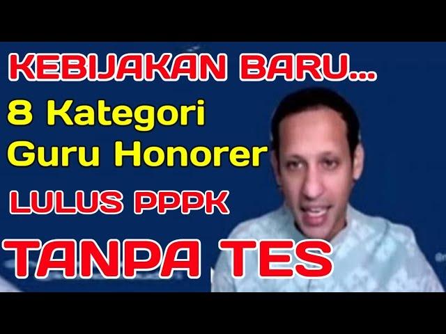 Kebijakan baru, 8 kategori guru honorer lulus PPPK tanpa tes