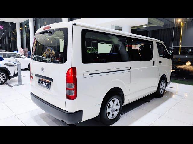 2023 Toyota HIACE 3.0L Commuter 12-seater - White Color