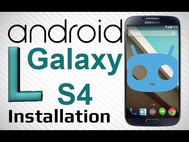 Cyanogemod 12 Galaxy S4 Android 5 0 Lollipop! HOW to Install! Easy! Tutorial