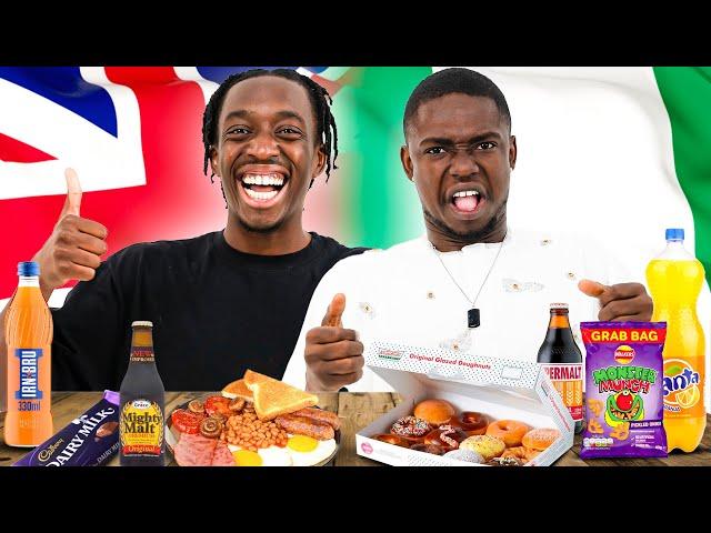 NIGERIAN TRIES BRITISH FOODS!