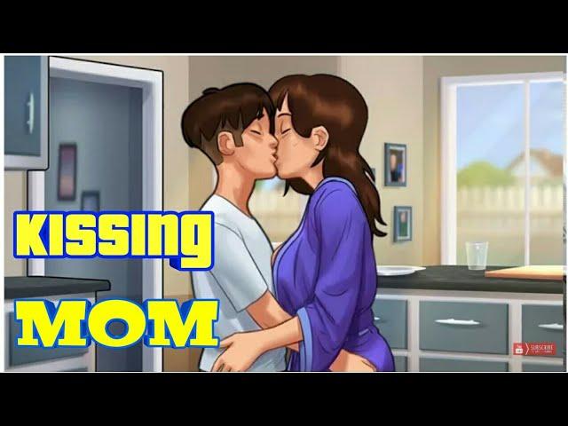 Summertime Saga - Version - 0.15.30 - Debbie Teach kissing | How To Kiss Dabbie (mom) | Mom Quest