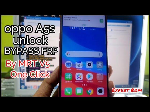 Oppo A5s Unlock Password Bypass FRP Google Account One Click By MRT Dongle V5 | Oppo A5s Hard Reset