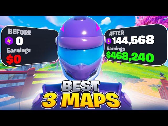 The best 3 maps to make you go pro (Fortnite)