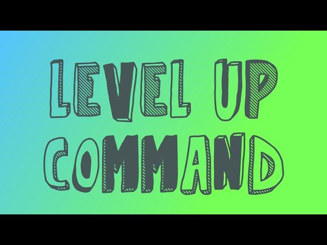 level command! + Giveaway winner DISCORD BOT ON ANDROID