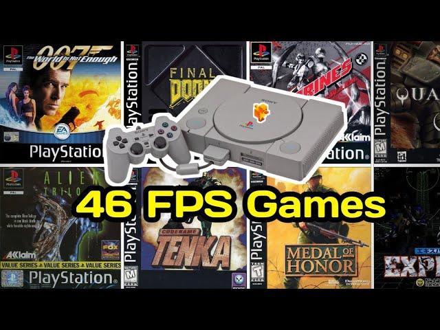 Best 46 FPS Games for PS1