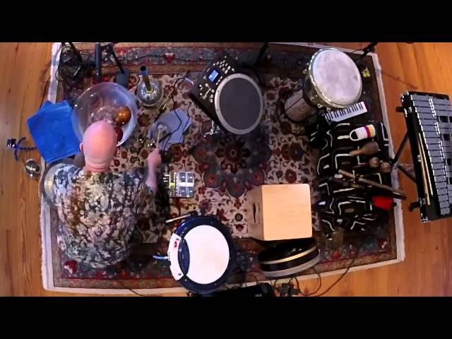 Percussionist / Multimedia Artist; Tom Teasley performs "Sonic Saturation"