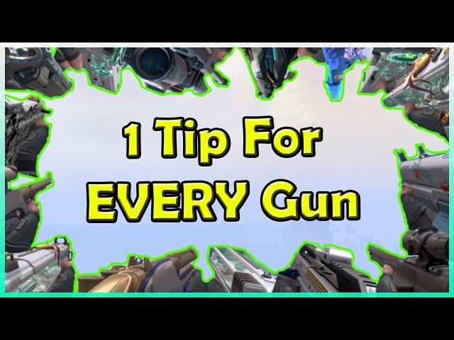 1 Tip For Every Gun In Valorant