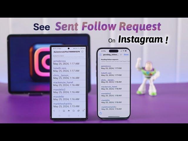 How to See a List of Sent Follow Requests on Instagram! [Check to Cancel]