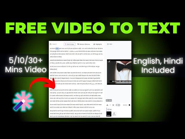 How To Convert Video To Text  How To Transcribe Youtube Video To Text Free