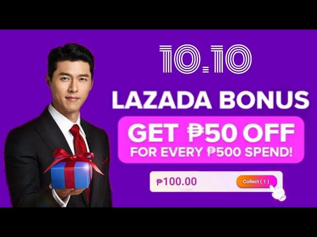 How to COLLECT AND USE LAZADA BONUS IN LAZADA | 50 OFF EVERY 500 PESOS