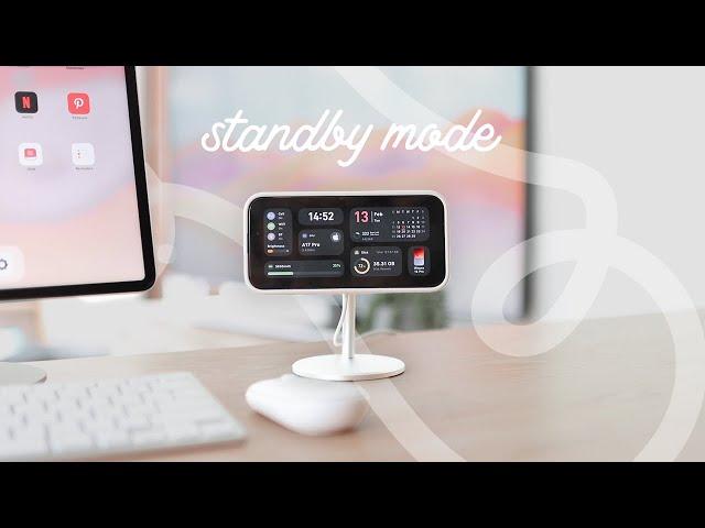  Guide to Using StandBy Mode on iPhone | modes, custom widgets, hidden features