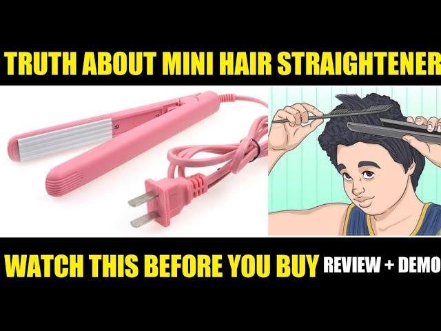 Mini hair straightener unboxing | Mini hair straightener review | Abrar tentech