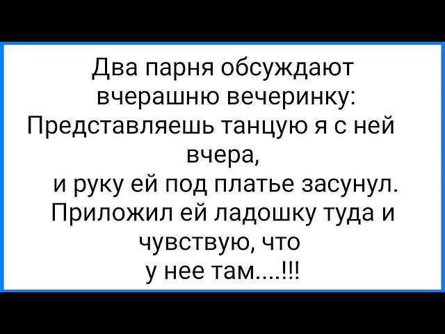 Рука Под Юбкой и Горячий М@ньет!!! Смешная Подборка Анекдотов!!!