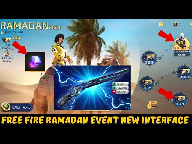 Indonesia Server Ramadan Event New Interface  ff indonesia server new event today 