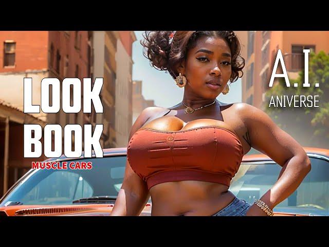 AI Lookbook [4K] - American Muscle Cars