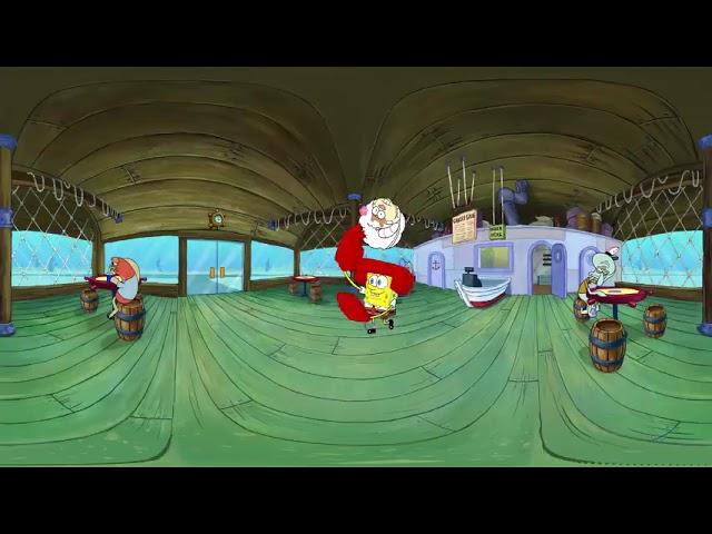 Go 360° Inside the Krusty Krab!Watch till the end