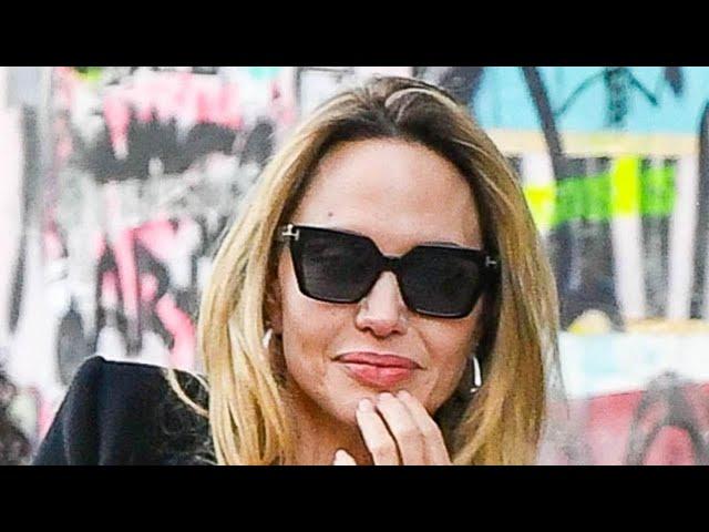 Angelina Jolie Stuns in Chic Black Coat While Supporting Daughter Zahara in NYC!