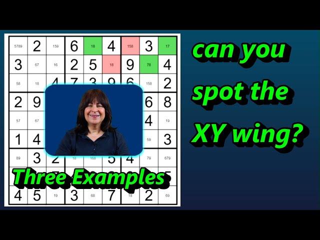 The XY Wing a.k.a. the Y Wing: A Useful Sudoku Solving Technique When You Are STUCK !!!