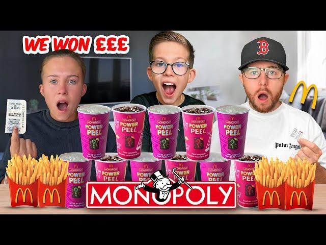 SPENDING £100 ON MCDONALDS MONOPOLY - WAS IT WORTH IT?