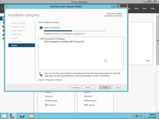 server 2012 r2 install netframework 3 5