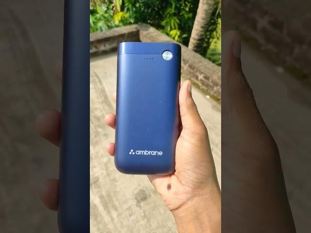 Ambrane 20000mAh Power Bank PP-20Pro #shorts #santechzone #powerbankunder1000