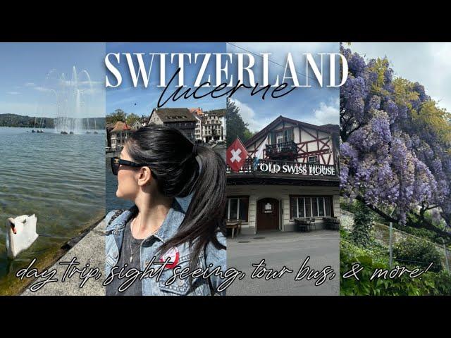 Europe Travel Diaries: A day in Lucerne, sightseeing in Switzerland, old town Zürich, & more!