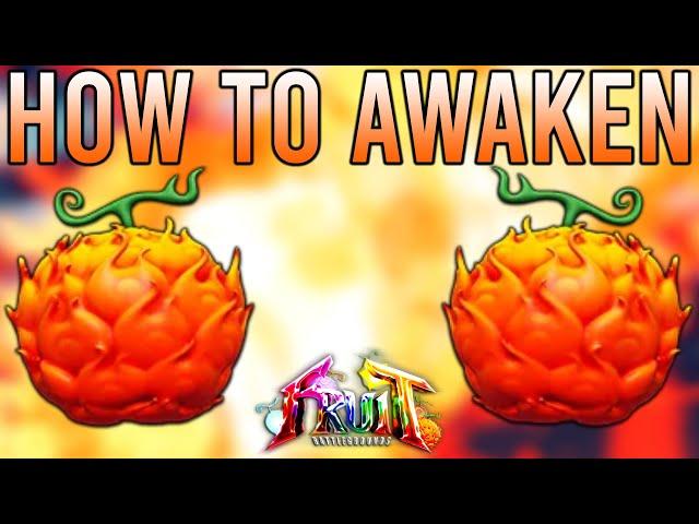 How to GET/AWAKEN FLAME V2 in Fruit Battlegrounds!