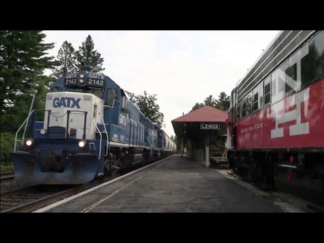 Housatonic Railroad freight chase - Sheffield to Lenox, MA - 8/25/2024