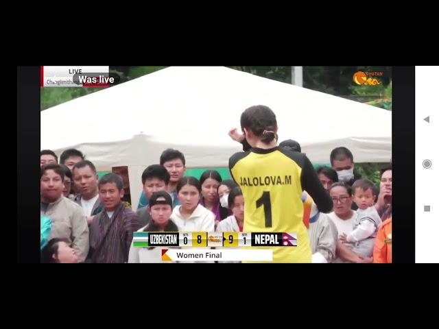 Cava Beach Volleyball Nepal win gold medal.