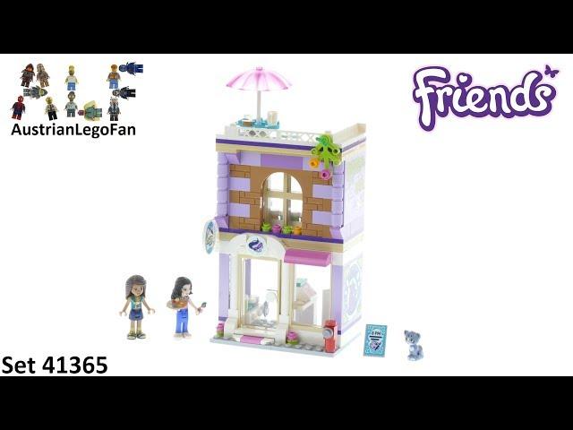 Lego Friends 41365 Emma's Art Studio Speed Build