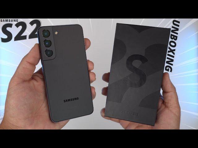 Samsung Galaxy S22 Unboxing & First Impressions!