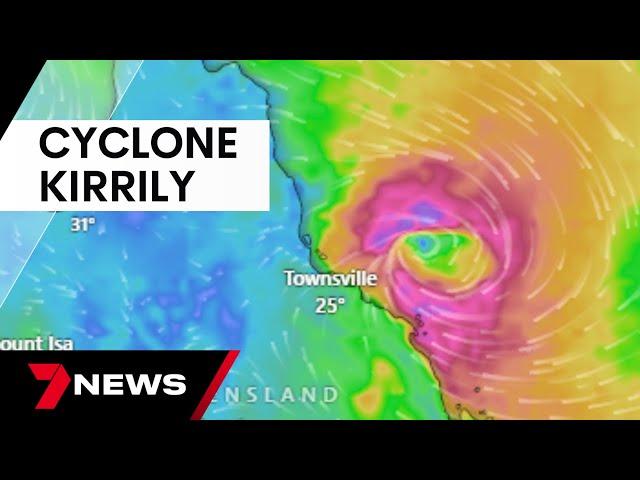 Cyclone Kirrily is closing in on North Queensland | 7 News Australia