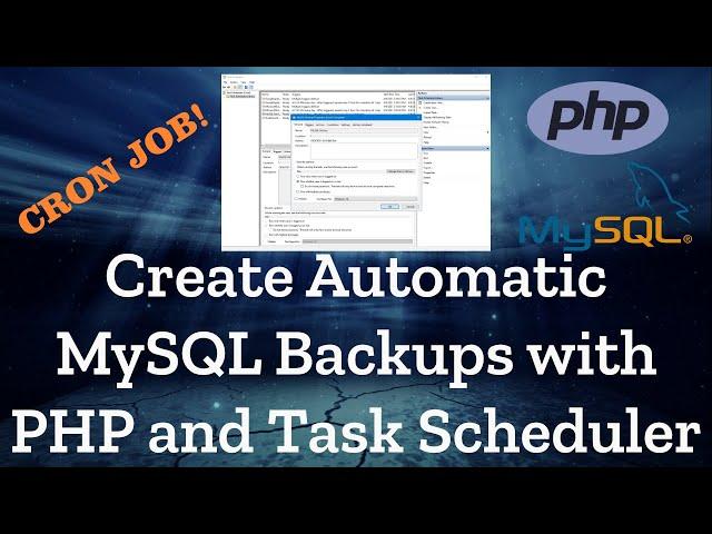 Create and Schedule Automatic MySQL Database Backups In PHP