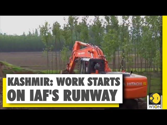 IAF runway being built in Anantnag district | Kashmir | NH-44