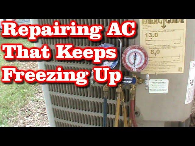 Goodman AC Keeps Freezing Up