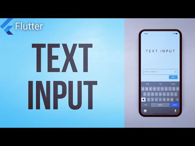 How to get User Input from the Keyboard • Flutter Widget of the Day #22