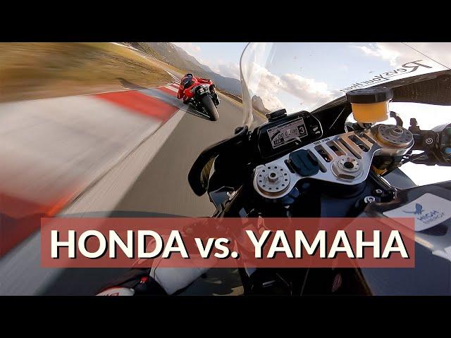 Honda Fireblade CBR1000RR-R vs. Yamaha R1 RN49 | RAW