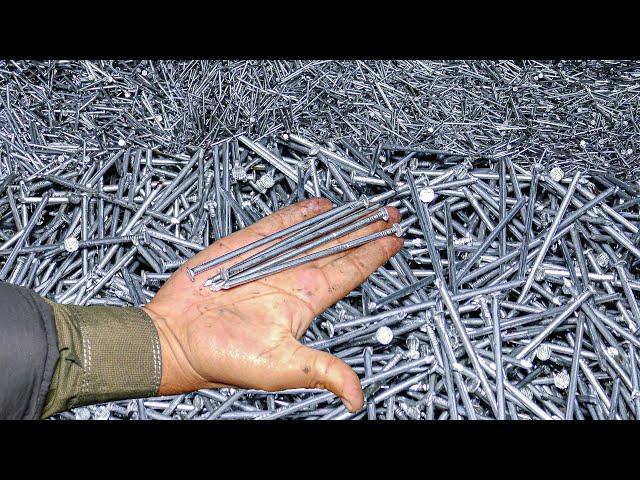 Ever Wonder How the Steel Nail in your Hand is Produced in Billions of Quantity in Factory