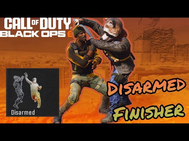 Disarmed Finishing Move (TRACER PACK: CASH BANDIT BUNDLE) | Black Ops 6 | Season 1