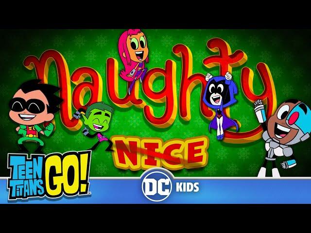 NAUGHTY Christmas!  | Teen Titans Go! | @dckids