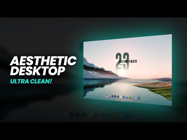 Ultra Clean Minimalist Desktop Theme For Windows 10