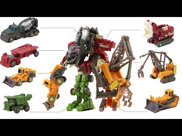 Transformers Movie 2 ROTF Constructicon Devastator 7 Robots Combine Vehicle Transformation Car Toys